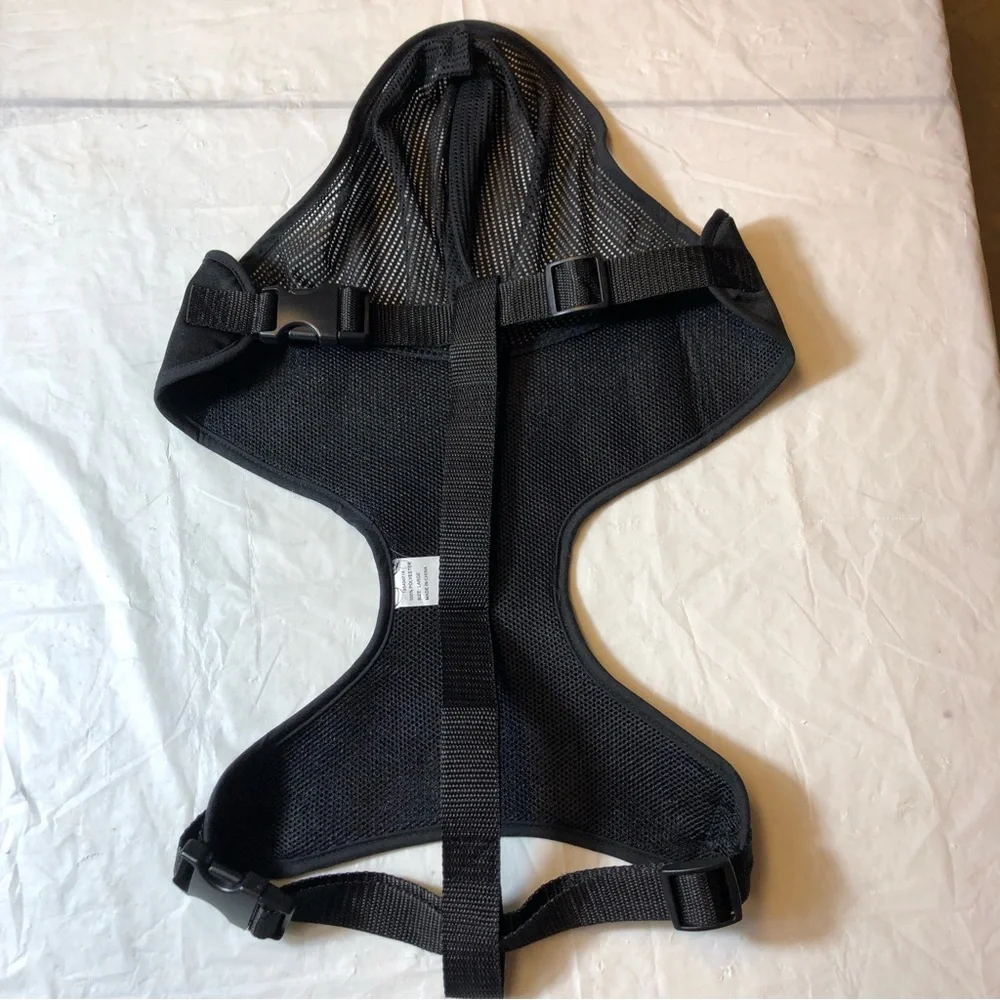 NFL Panthers Pet Harness with Mesh Hoodie